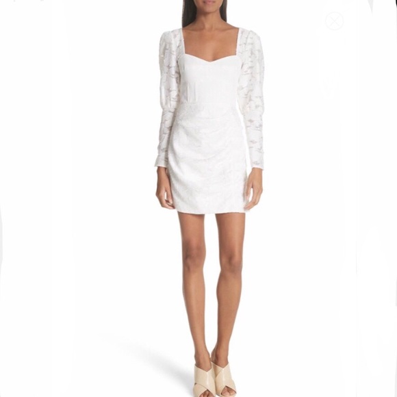 Self-Portrait Dresses & Skirts - Self Portrait Fil Coupé Bustier Mini Dress